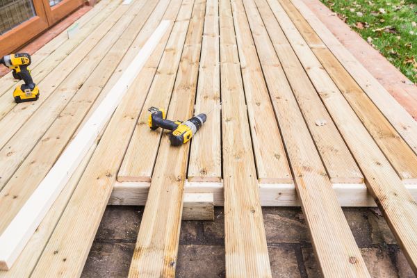 Cost of Damaged Deck Boards Repair in Lenoir City