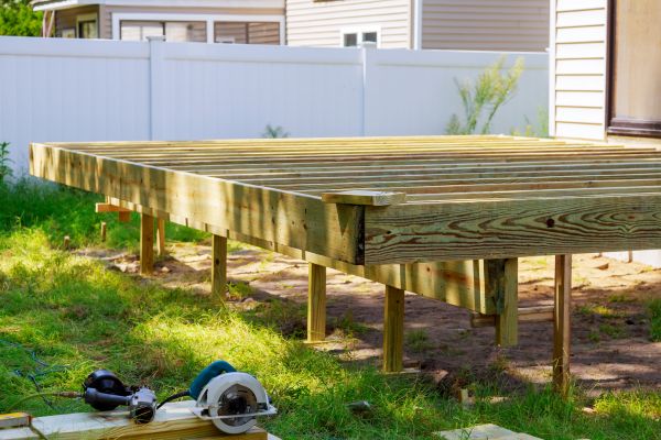 Cost of Elevated Deck Installation in Lenoir City