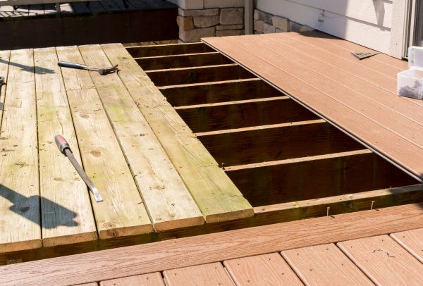 Deck Floor Replacement in Lenoir City